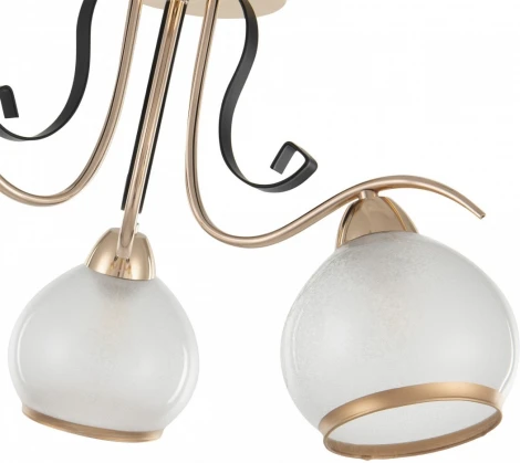 Потолочная люстра Arte Milano AMALFI 323306/3 FG+BK (220V)