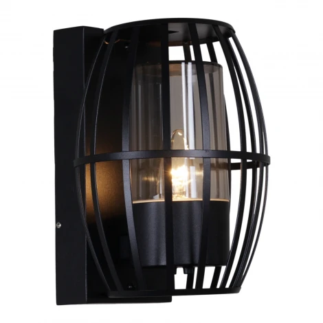 Настенный фонарь уличный Reluce 08331-9.2-001JH E27 BK