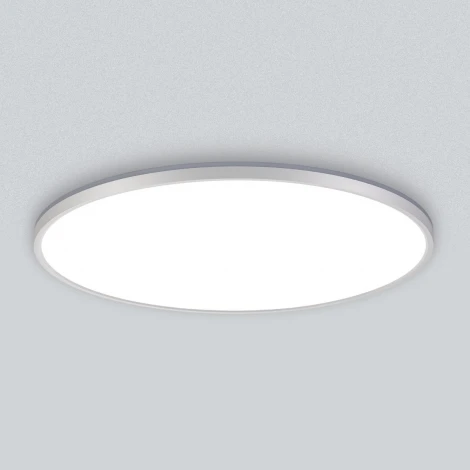 Настенно-потолочный светильник круглый светодиодный с подсветкой Citilux Norma CL748600 (220V, круглые, IP40)
