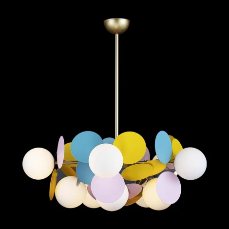 Потолочная люстра на штанге Loft IT Matisse 10008/10 mult (220V, шарики)