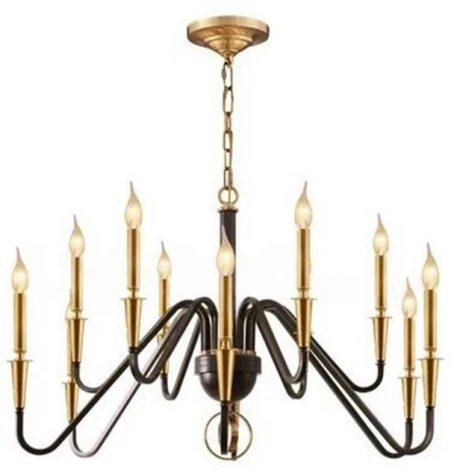 Подвесная люстра Alfa Light F1124-19 (220V, на цепи, свеча)