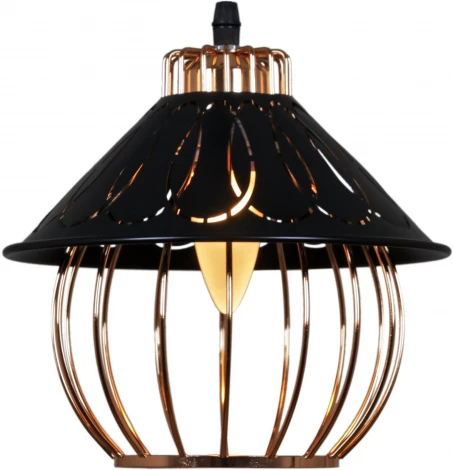 Подвесной светильник Reluce 02503-0.9-03 BK+GD (220V, на проводе)