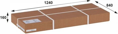 Стол обеденный Васко В 86Н орех 120/170*80 Mebelik арт.005479