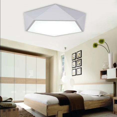 Потолочный светодиодный светильник Geometric White D50 ImperiumLoft Geometric-Bw01 (185381-26) (220V)