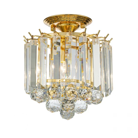 Потолочная люстра на штанге Escada Valery 2111/2P E14*40W Gold