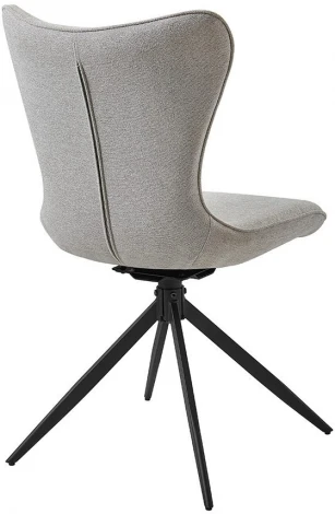 Стул ESF YORK FSC2332 бежевый 452/черный/Ткань,Металл