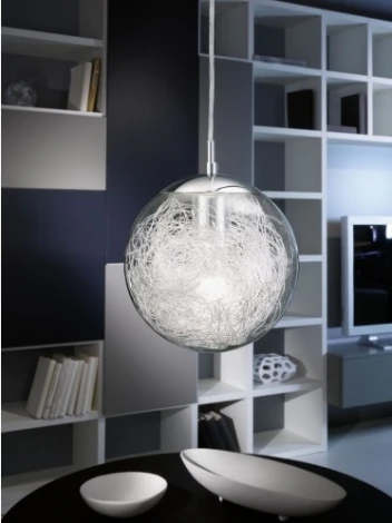 Подвесной светильник Eglo Luberio 93073 (220V, на проводе, шар)