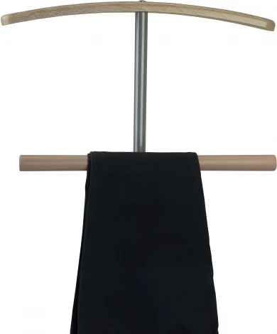 Вешалка костюмная Дэви 2 металлик/дуб сонома от фабрики Mebelik