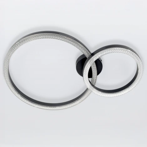 Потолочная люстра светодиодная с пультом ЭРА Bloom CLL-1-78-RC BK