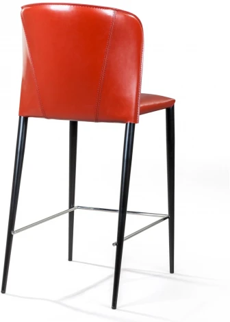 Стул полубарный Albert, кожа ретро-красный Top Concept ALBERT 2000000000176