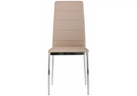 Обеденный стул на металлокаркасе Woodville Okus champagne 11195