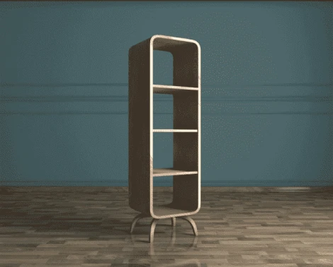 Стеллаж Ellipse узкий