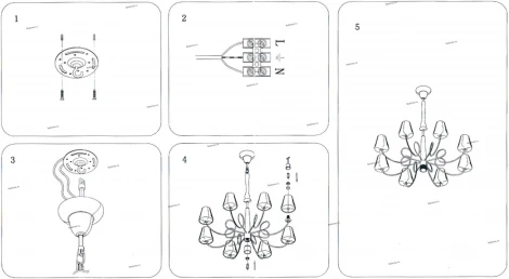Подвесная люстра Lightstar Vortico 814294