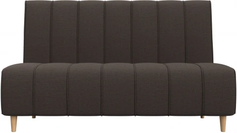 Диван кухонный прямой Ральф (Коричневый/Рогожка) Лига Диванов арт.123780