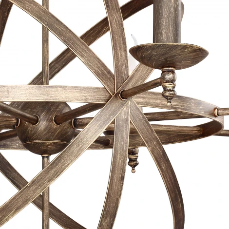 Подвесная люстра F-Promo Uranium 2166-8P (220V, на цепи, подсвечник, свеча)