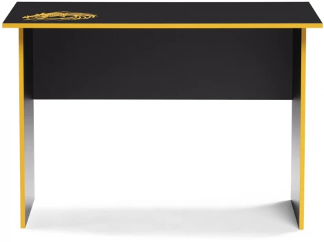 Письменный стол Woodville Эрмтрауд черный / желтый 474254