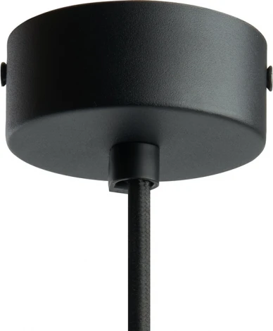 Подвесной светильник Feron ML1841 Barrel ECHO levitation MR16 48394 35W, GU10, чёрный, с антибликовой сеточкой (220V, на проводе, круглые)