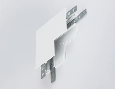 Коннектор угловой внутренний для накладного магнитного шинопровода TRACK SYSTEM GL3377