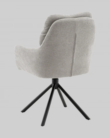 Стул Ральфио букле светло-серый Stool Group арт.УТ000041572