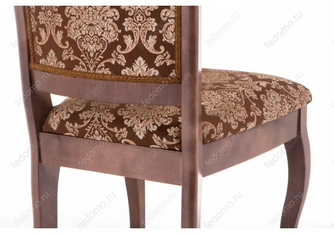 Стул Woodville Луиджи орех / шоколад 318617