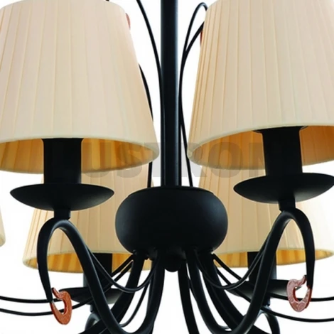 Подвесная люстра IDLamp 838 838/8-Argentoscuro