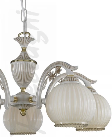 Подвесная люстра Reccagni Angelo L 9670/5 (220V, на цепи, шарики)