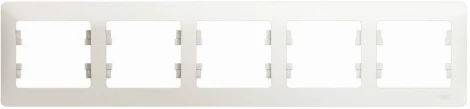 Рамка на 5 постов (перламутровый) Systeme Electric Glossa GSL000605