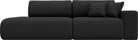 Диван прямой Лига-036 НПБ Модерн подлокотник справа Лига Диванов (Замша) арт.127720