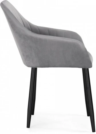 Кресло Слэм без вращения (Слэм темно-серое / черное) Notta арт.583958