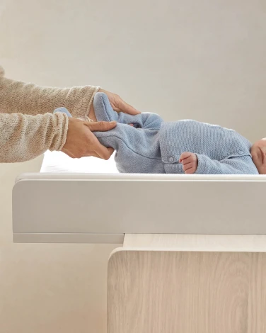 Комод La Forma (ex Julia Grup) Nunila (Белый/ Дерево,Ясень,МДФ)