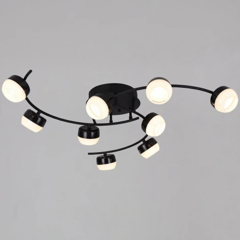 Потолочная люстра на штанге Reluce 90590-0.3-09 Black