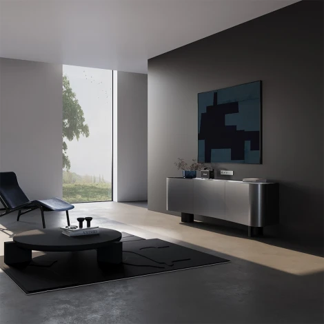 Розетка Ethernet RJ-45 (сталь) Voltum S70 VLS060105