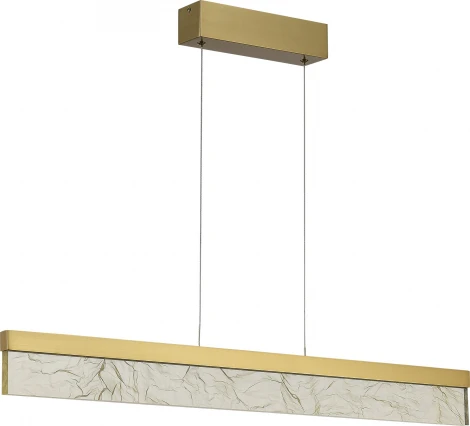 Подвесной линейный светильник ST Luce Splendid SL6234.303.36 Латунь/Золотистый LED 1*36W 4000K