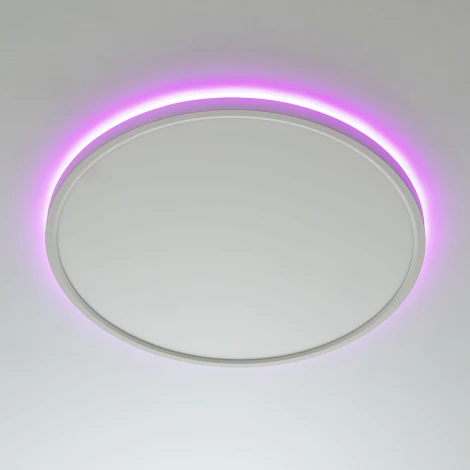 Настенно-потолочный светильник RGB светодиодный Citilux Norma CL749400 (220V, пульт управления, круглые, IP40)