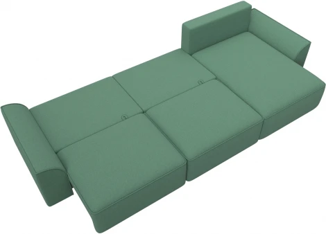 Диван угловой Лига-048 НПБ лонг Лига Диванов (Рогожка) арт.128488