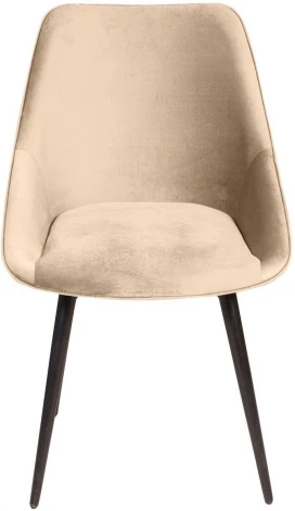 Стул Neo ромб, поворотный на 360 градусов, бархат бежевый 5 /опора конус Top Concept арт.22052