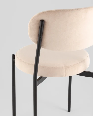 Стул Бриф Original велюр бежевый Stool Group УТ000042302