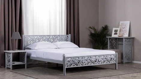 Кровать 160*200, серый шагрень Форвард Парма 102246