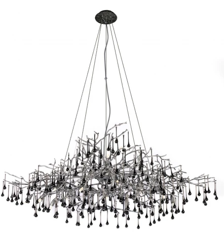 Подвесная люстра Loft It Bijout 10067/1500 BK (220V, на тросе, ветки)