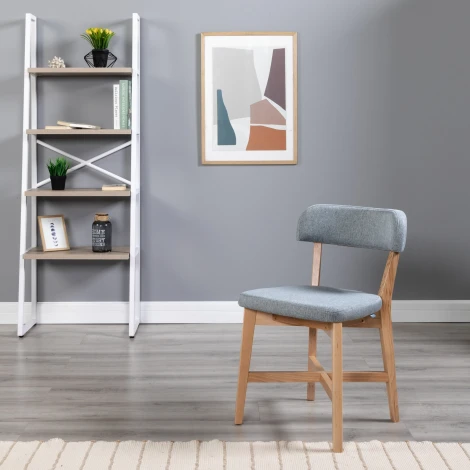 Стул Frank Pro Грей/Натуральный бук R-Home арт.400010982h