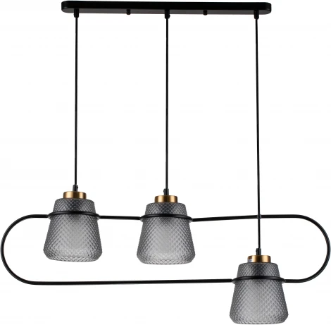 Подвесной светильник Astratto V000158 (11016/3P Black) (220V, на проводе)