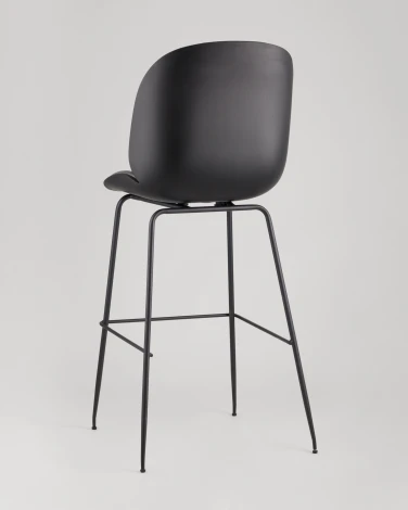 Стул барный Stool Group Beetle PU со спинкой серый УТ000001767