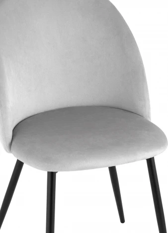Стул Lilly велюр серебристый 4 шт. Stool Group арт.УТ000037279