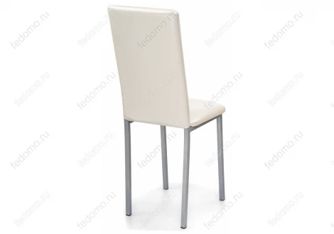 Стул Woodville на металлокаркасе Bozanak жемчуг / крокодил искусственная кожа / светлый мусс 454010