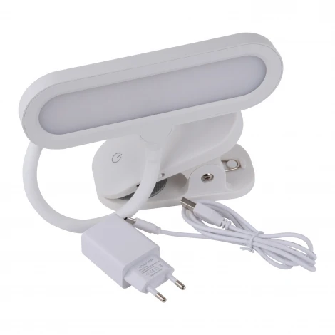 Настольная лампа на прищепке Uniel ULM ULM-D602 10W/3000-6000K/DIM WHITE