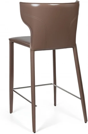 Стул полубарный Top Concept Austin, кожа капучино
