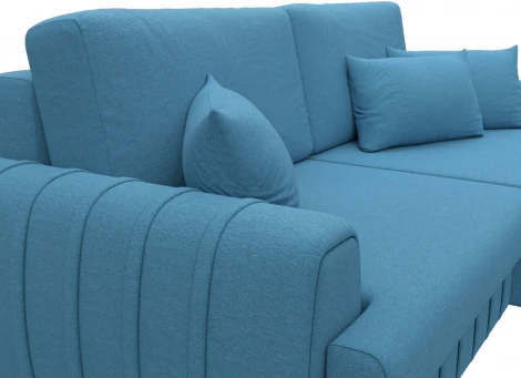 Диван угловой Лига-057 НПБ угол правый Лига Диванов (Рогожка) арт.129266