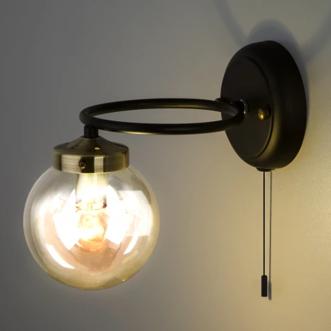 Бра Eurosvet Link 70104/1 черный