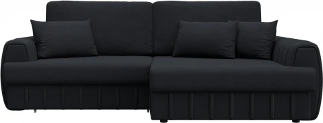 Диван угловой Лига-057 НПБ угол правый Лига Диванов (Замша) арт.129282