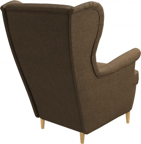 БЕНОН Кресло тканевое коричневый D1 furniture арт.AAA41697002